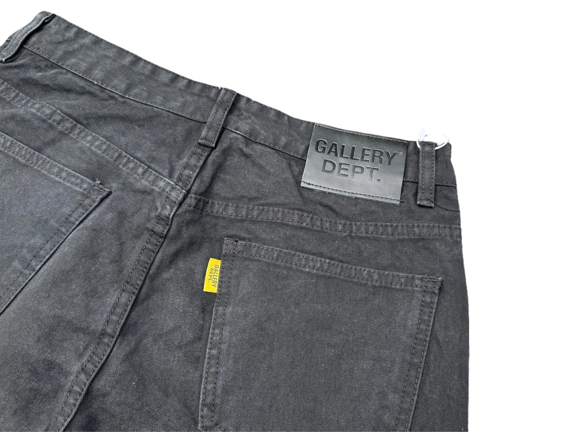 P220💰G78 GALLERY DEPT. Three-bar white-striped jeans, the trendy American loose trousers for men and women in the casual group. Color: black. Size: S-XXL (corresponds to 28-36)